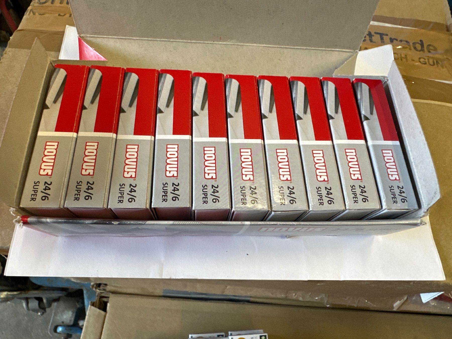 Macchine rilegatrici: 10 Pack Heftklammer 24/6 – Nuovo e nell'imballaggio originale da Necker venduto da liq24 1
