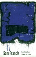 Original Plakat Sam Francis 1960 Kunsthalle Bern