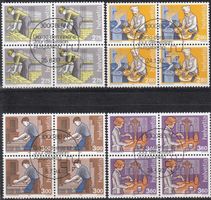 Mensch und Beruf I - III, 8 Viererblöcke