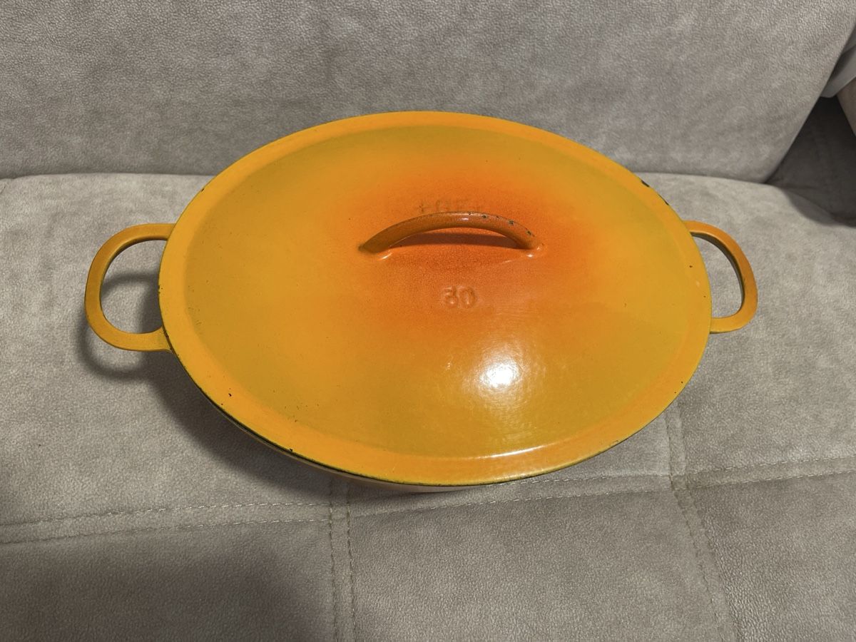 Pentole: GF Bräter Oval Deckel Grösse 30x24cm – Usato da Elsau venduto da isidobrany09 2