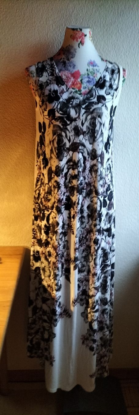 Vestiti: Sommerliches Maxikleid mit Blumenmuster, Gr. XL – Usato da Schaffhausen venduto da sunsetever 6