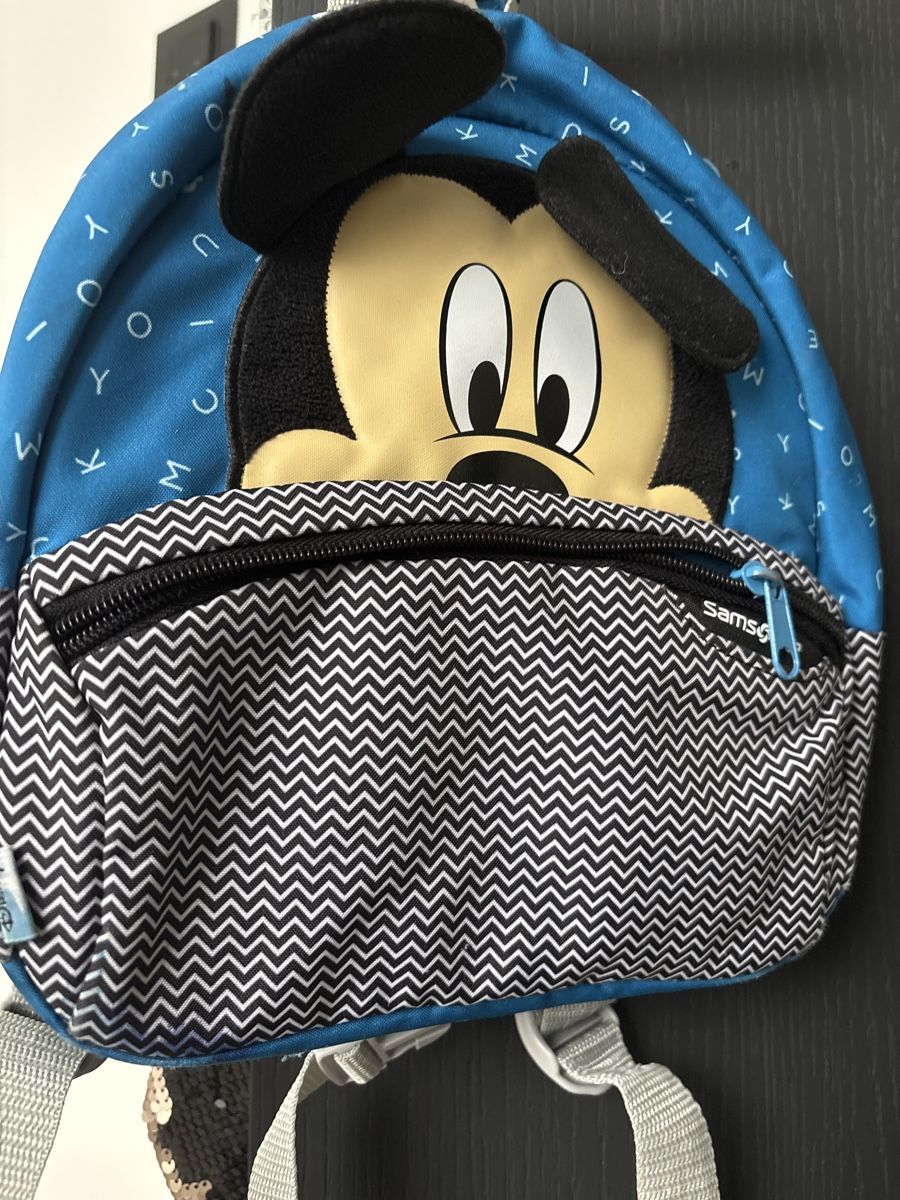 Samsonite Borse & Zaini: Samsonite Disney Mickey Mouse Kinderrucksack, neuwertig! – Usato da Salenstein venduto da sehrgut