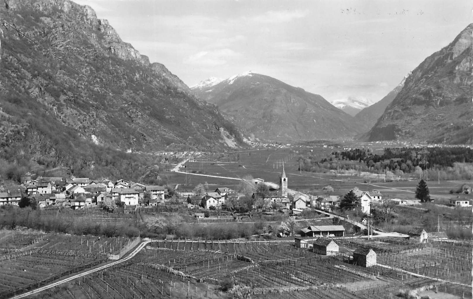 Ansichtskarten: Moleno TI Panorama Valle Riviera – Gebraucht aus Biasca von Blenio71