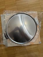 Nuovo Vassoio Rotondo in Acciaio Inox con Manici!