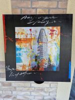 Bild New York Flatiron Building 69x69cm Kunstdruck
