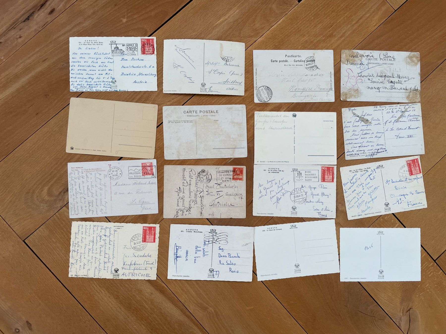 Cartes postales: AK GE 30 Ansichtskarten Genf / Genève – D'occasion à Thal par Danny82 1