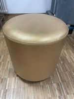 F 752 ) Schöner Goldener Hocker mehrere im Lager
