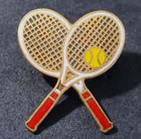 W779 - Pin Tennis Tennisball Tennisschläger