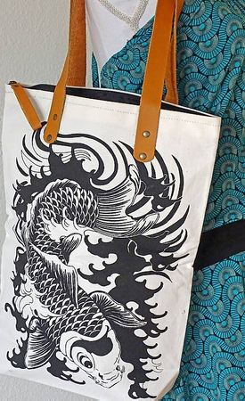 Canvas-Tasche "Carp" NEU