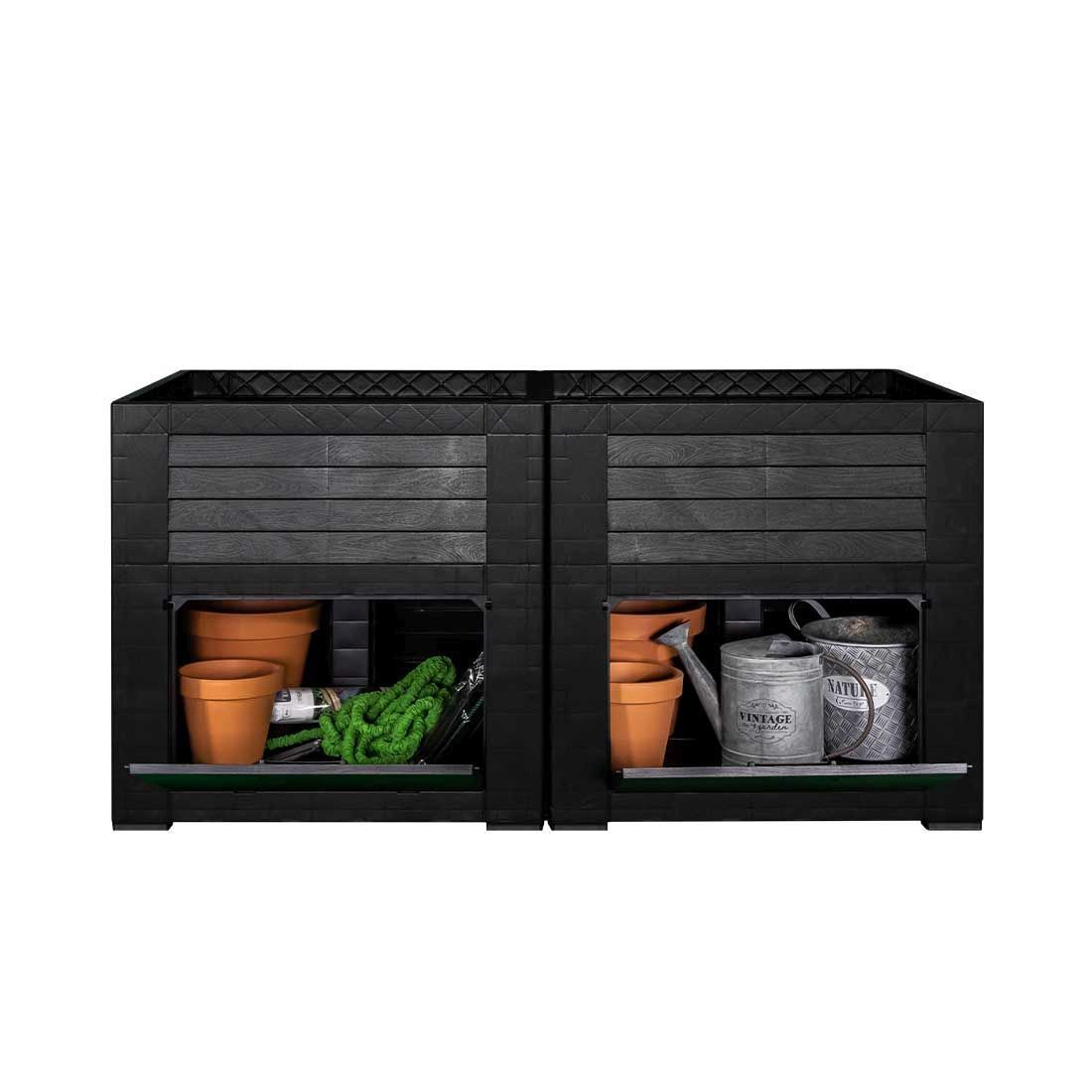 Box contenitori: Hochbeet mit Staufächer - 106841 – Nuovo e nell'imballaggio originale da Opfikon venduto da total-shop 2