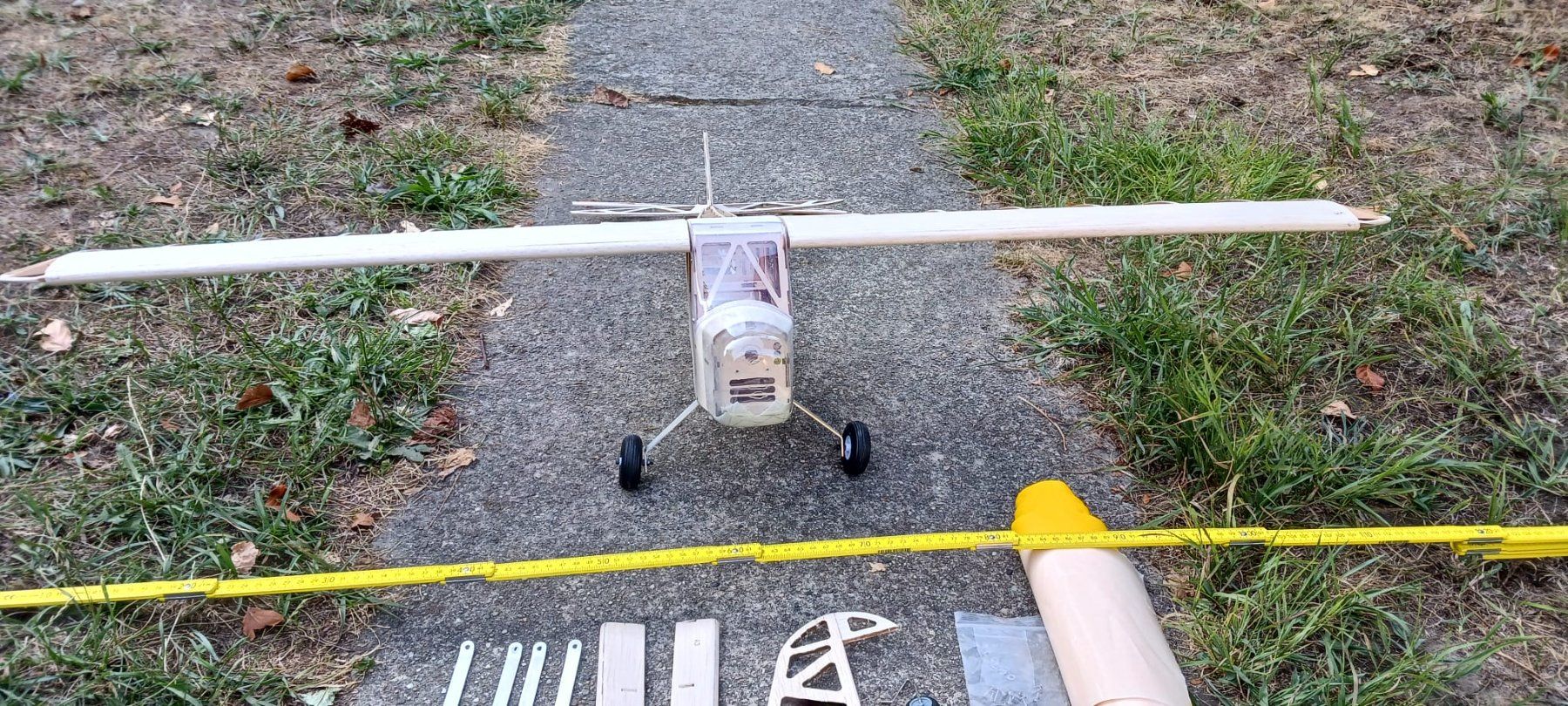 Modellismo RC: Piper Cub 1200mm Bausatz – Difettoso da Aarau venduto da sar_dxm5 2