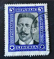 BRIEFMARKEN AUS Liberia Charles King gestempelt