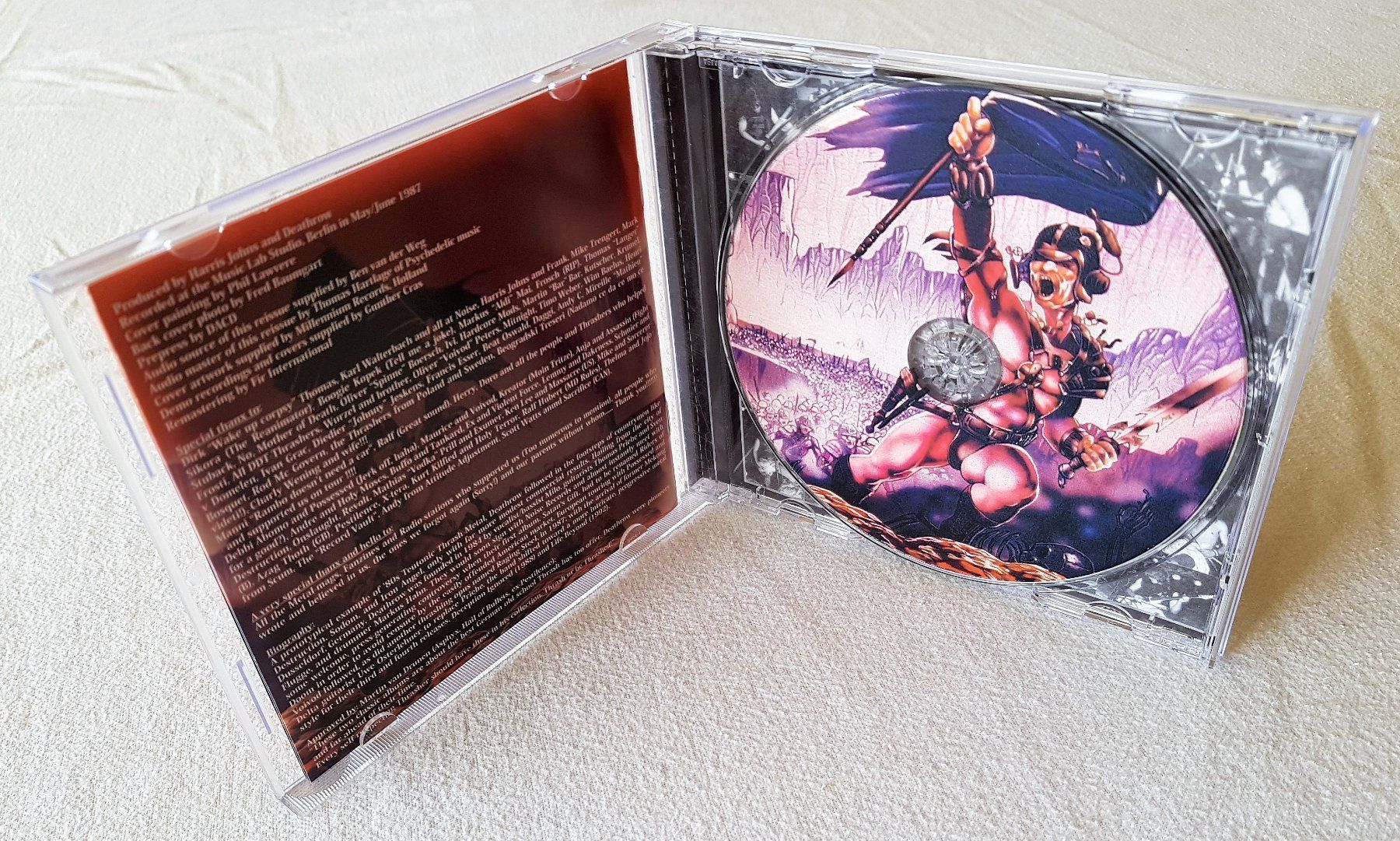 CDs: Deathrow ‎– Raging Steel - 1987 / 2008 – D'occasion à Uster par Zardodel 3