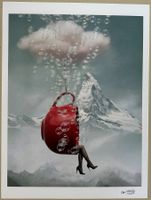 Bubble Studio: Sexy Legs over Zermatt, signiert 12/50