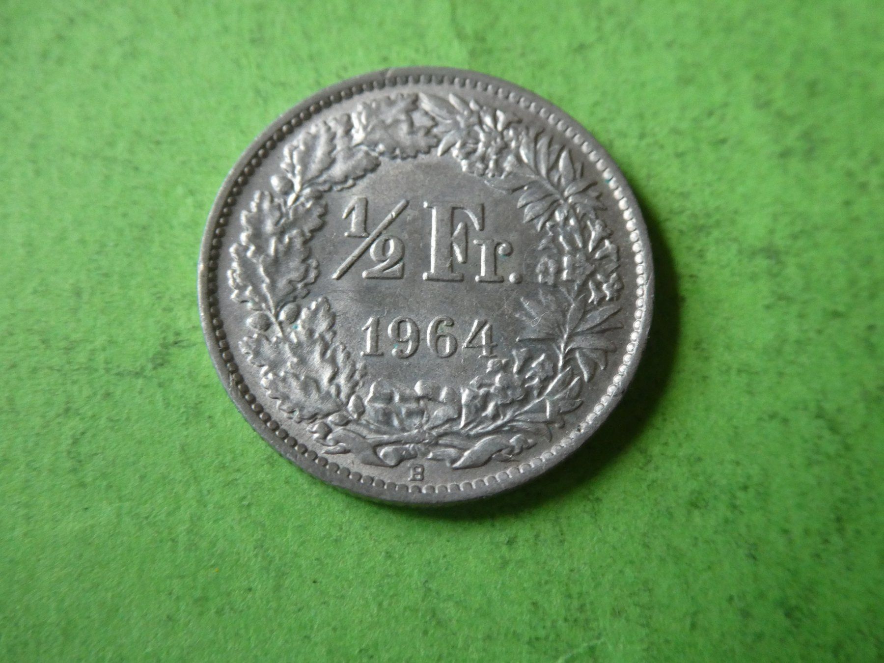 Tutti le monete: Schweiz 1964 1/2 Franken - Silber – Usato da Hinterforst venduto da Rohusri