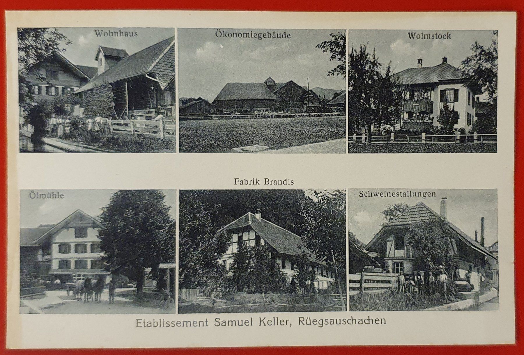 Ansichtskarten: Rüegsauschachen - 6 Ansichten – Gebraucht aus Kreuzlingen von Rschweiz1