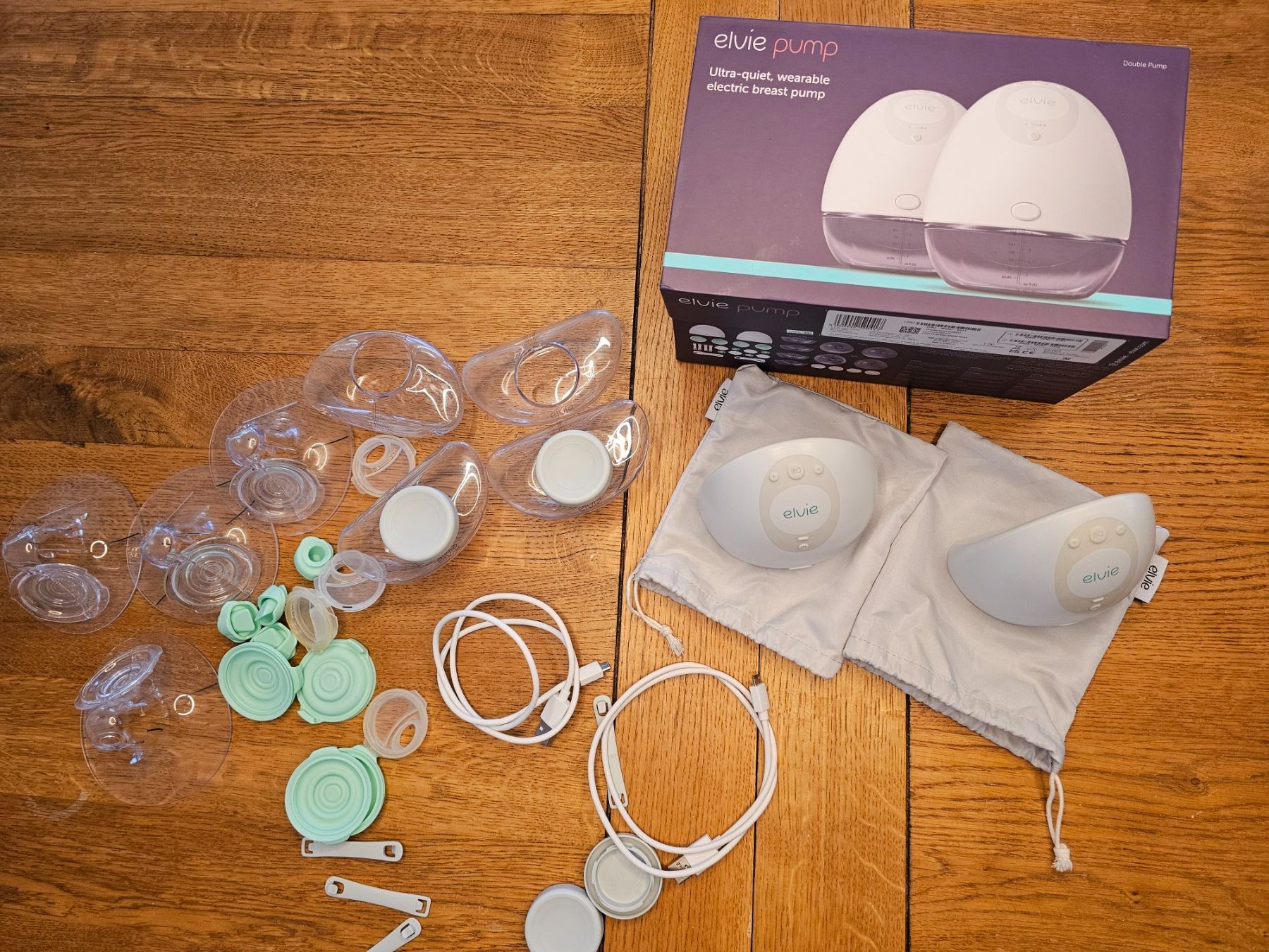 Elvie Accessori per l’allattamento: Elvie Doppel Milchpumpe – Usato da Brunnen venduto da johnfoehn01 6