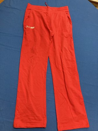 Jogginghose Bosco rot Baumwolle Grösse M