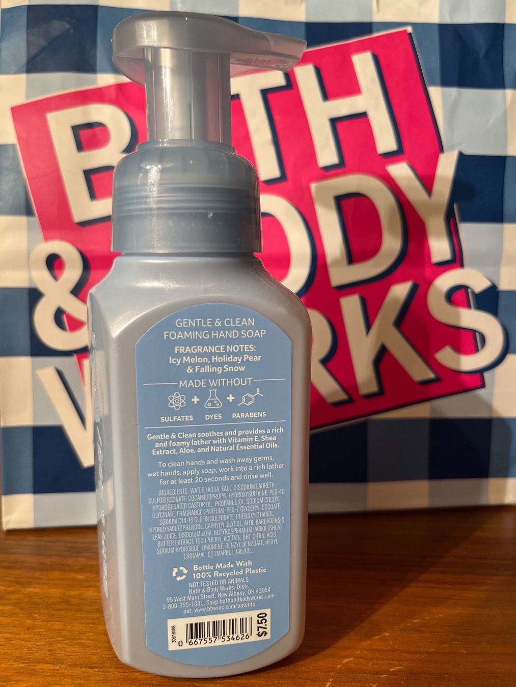 Doccia: Bath & Body Works - Foaming Hand Soap, Fresh Sparkling Snow – Nuovo e nell'imballaggio originale da Luzern venduto da Jiggy_8898 1