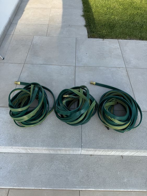 SIME Bewässerungsschlauch Jumbo Teso 6 Mit Sprühstrahl - Messing-Regner, Düse 5-7 Mm, Für Garten & Gewächshaus