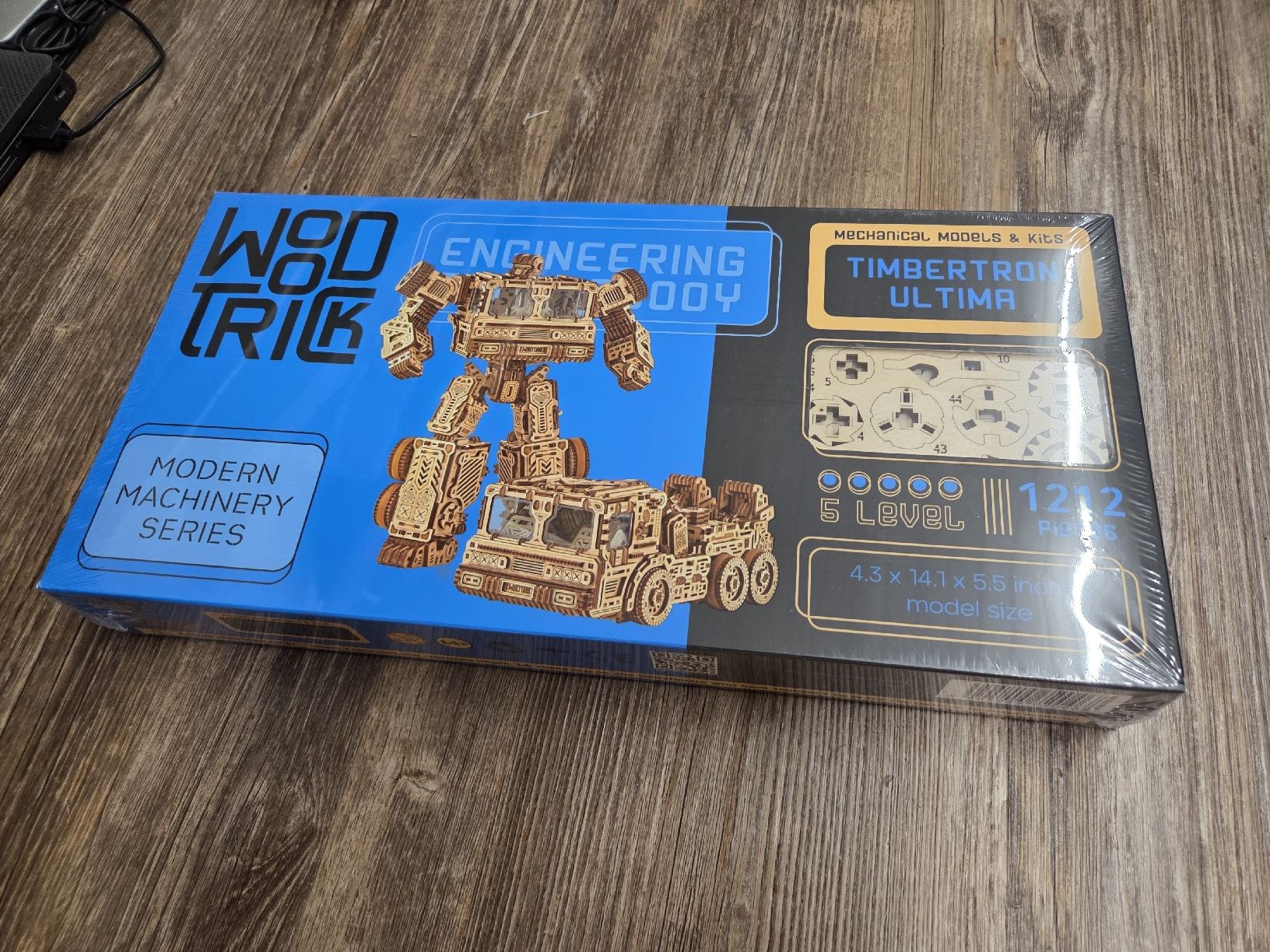 Kit di costruzioni: Holzbausatz Transformer WoodTrick – Nuovo e nell'imballaggio originale da Tenniken venduto da Mrsush