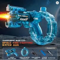 Shark - Pistolet à eau électrique (bleu)