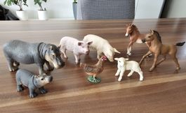 diverse Schleich Tiere