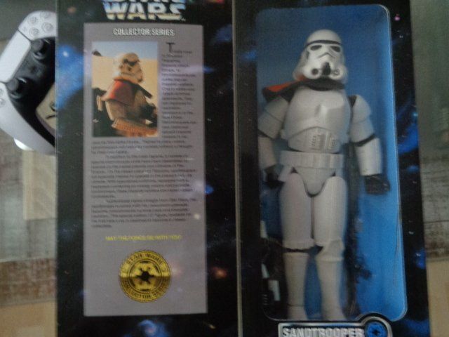 Star Wars Statuette: Star Wars Kenner Sandtrooper – Usato da sargans venduto da Angamar 1