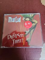 CD Single - Meat Loaf – Did I Say That? (Rock, 2003)