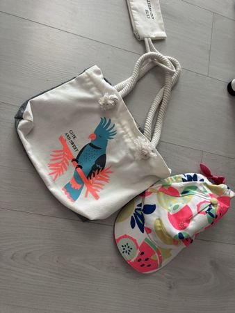 Mädchen Set Handtasche und Cap 