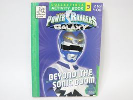 Vintage Power Rangers Mal & Rätselbuch unbenutzt Comic