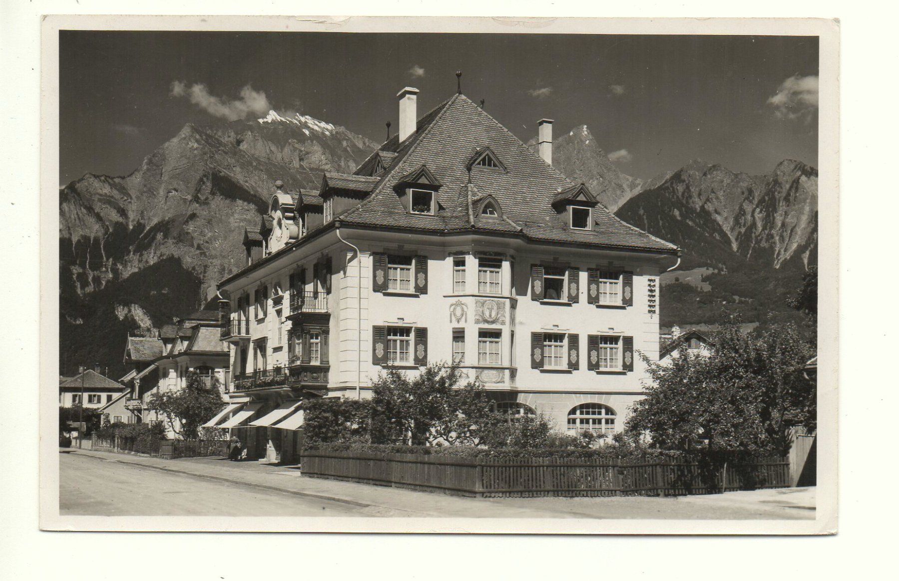 Cartoline postali: BAD RAGAZ Pension Pestalozzihaus – Nuovo (secondo la descrizione) da Jona venduto da philajona
