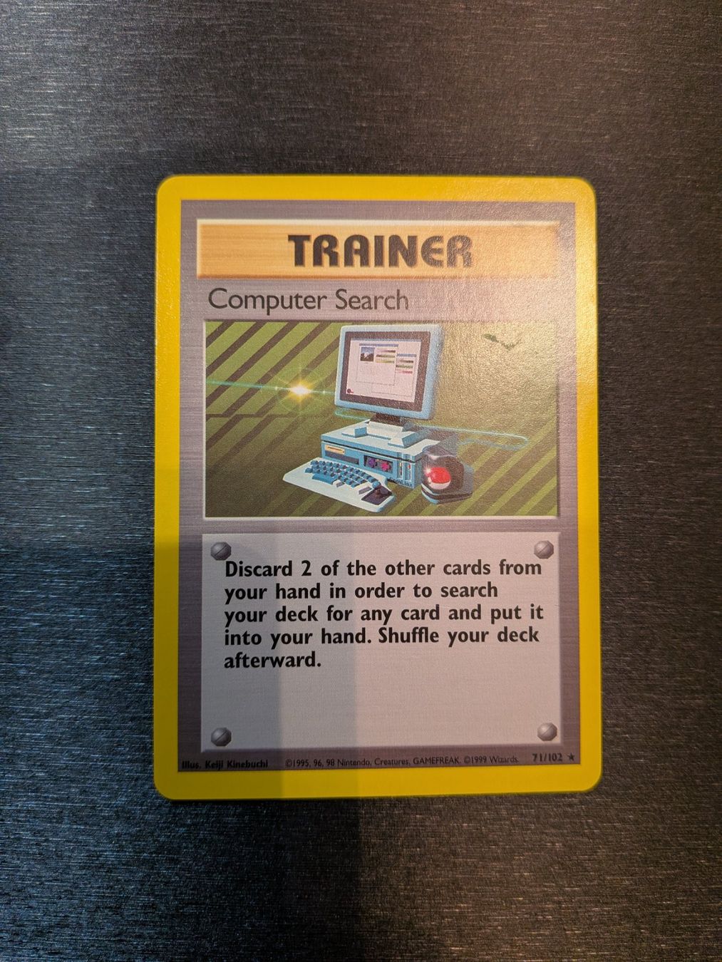 Pokémon Carte collezionabili: 1999 Base Set Computer Search rare 71/102 Ab 1 – Usato da Paradiso venduto da Pkmn10