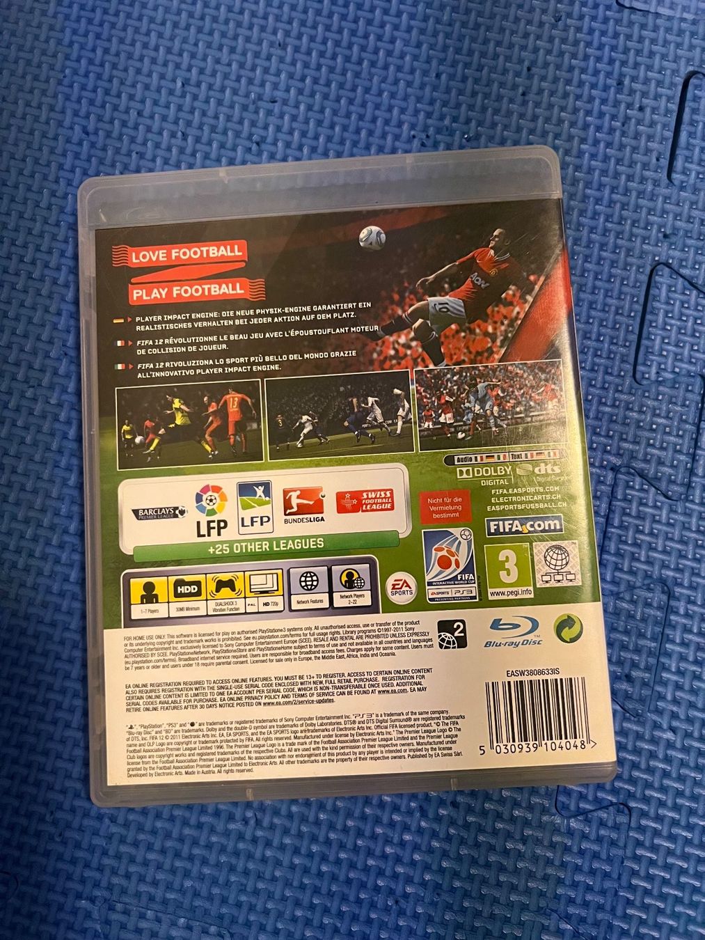 Sony Giochi: Fifa 12 Playstation 3 / PS3 – Usato da Gossau SG venduto da schlitzerdemon 2