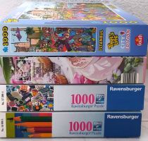 4x Puzzle Tea Time - Istanbul - Buntstifte - The 90's