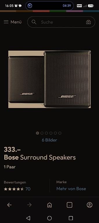 Heimkino: Bose Sounbar Komplettset – Gebraucht aus Biembach von cheffkev 1