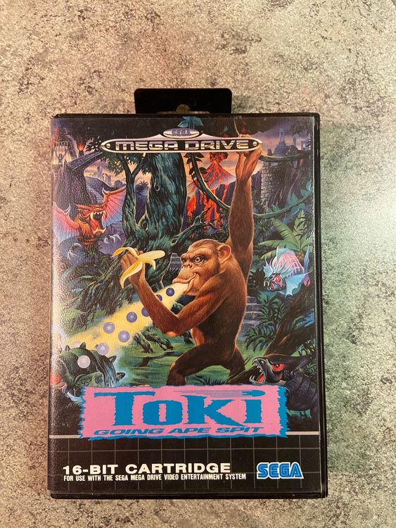 TOKI GOING APE Spit - SEGA Genesis - Complet - NTSC-U/C US USA - Très Bon Etat EUR 69,90 - FR