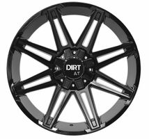 Dirt D88 10x20 5x127/139,7 Felgen für Dodge Ram Jeep Wrangle