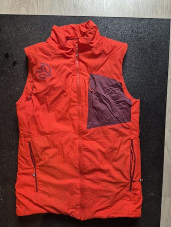 Isolationsweste Gilet Ternua rot Grösse XS neuwertig Damen