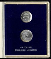 Top Silber 500+1000 Lire Vatikan 25.6g (1983-1984)