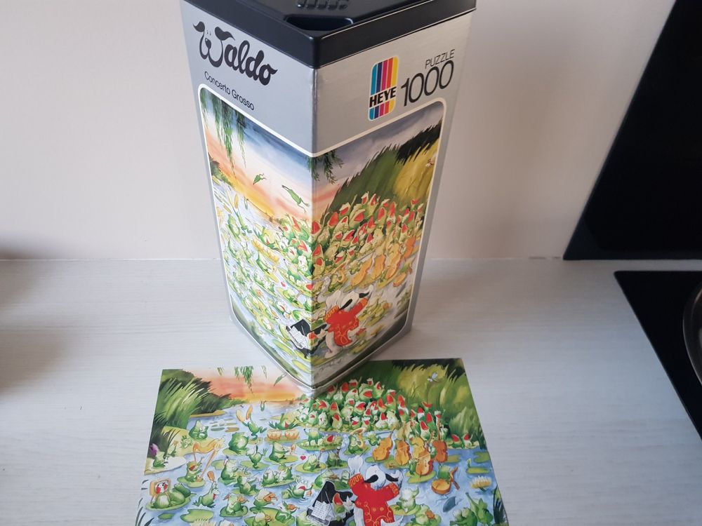 Puzzle Vintage Complet Dans Sa Boîte D'origine - Années Anciennes - Parfait Pour Collectionneurs