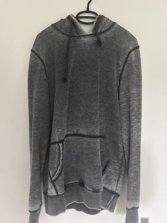 Kapuzenpullover Clockhouse grau Grösse S guter Zustand