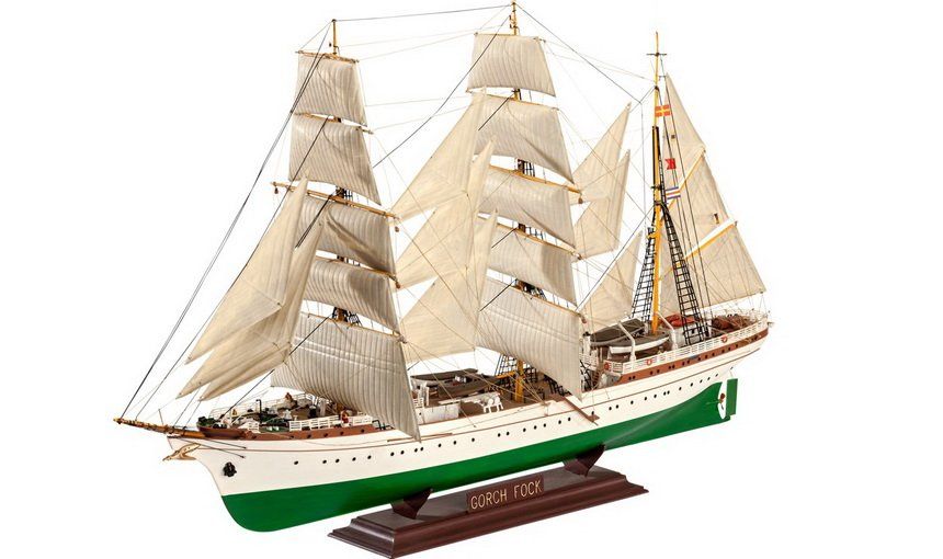 Gorch Fock 1:150 von Revell 58,4 cm Lang (Neu und originalverpackt) in ...