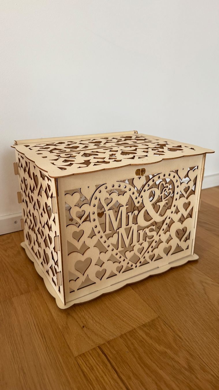 Articles en bois: Kartenbox aus Holz – D'occasion à Thalwil par 775vow 1
