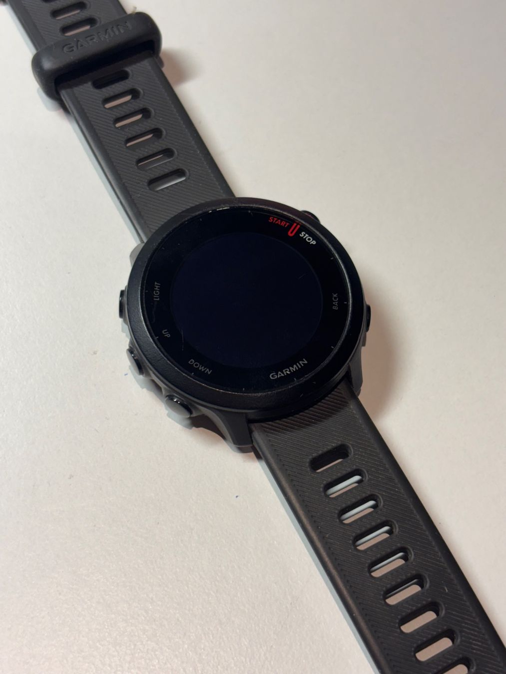 Garmin Smartwatch: Garmin Forerunner 55 GPS Uhr schwarz – Nuovo (secondo la descrizione) da Wangen SZ venduto da Cabrio19 2