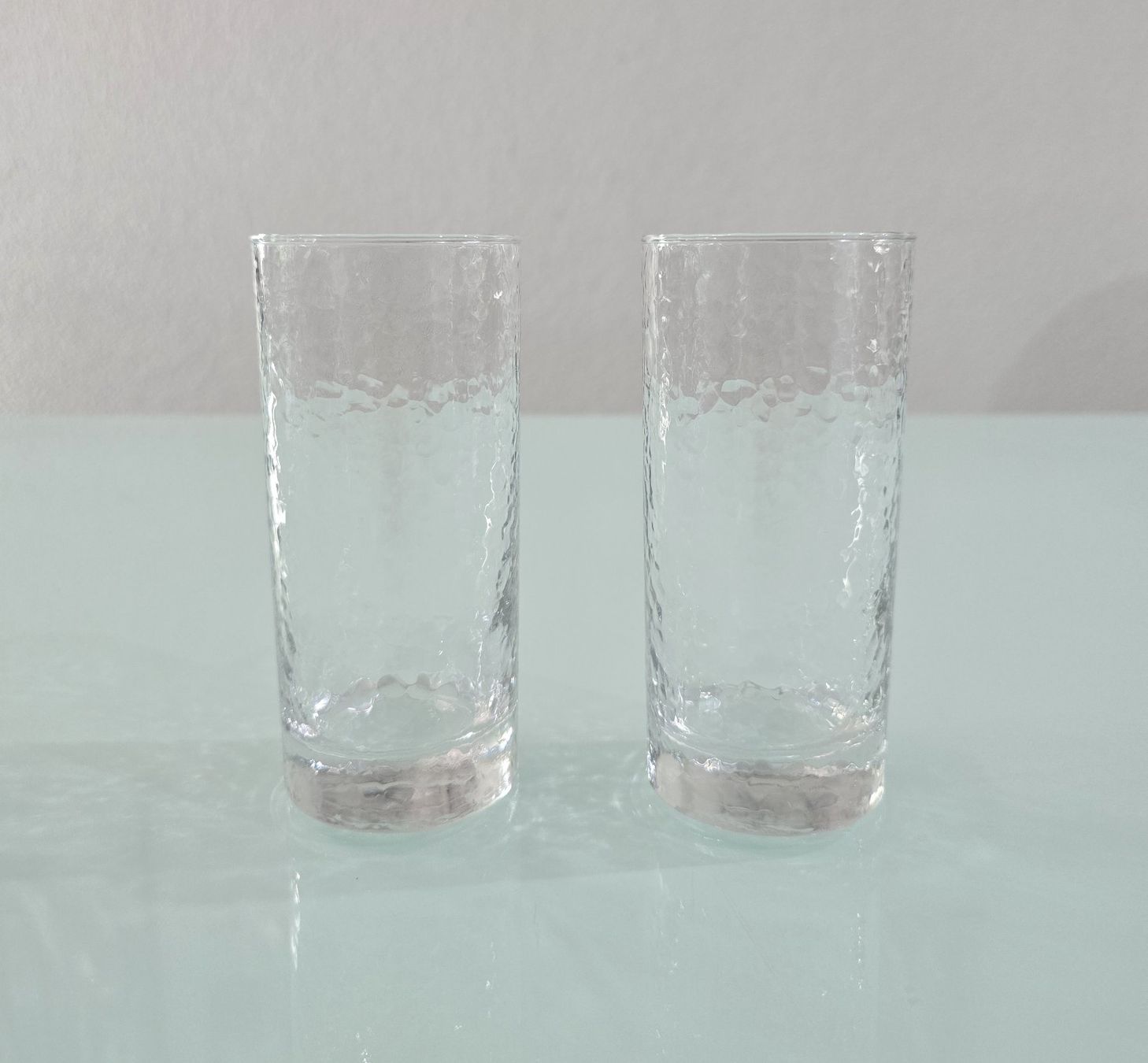 Gläser: 2x Trinkgläser mit Struktur - modern & robust – Gebraucht aus Oetwil an der Limmat von dhantal 3