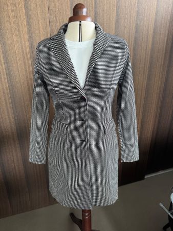 Damen Longblazer Karomuster von Piu & Piu