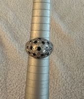 Silberring mit Strass