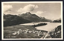 Sils-Baselgia, Blick aus der Vogelschau 