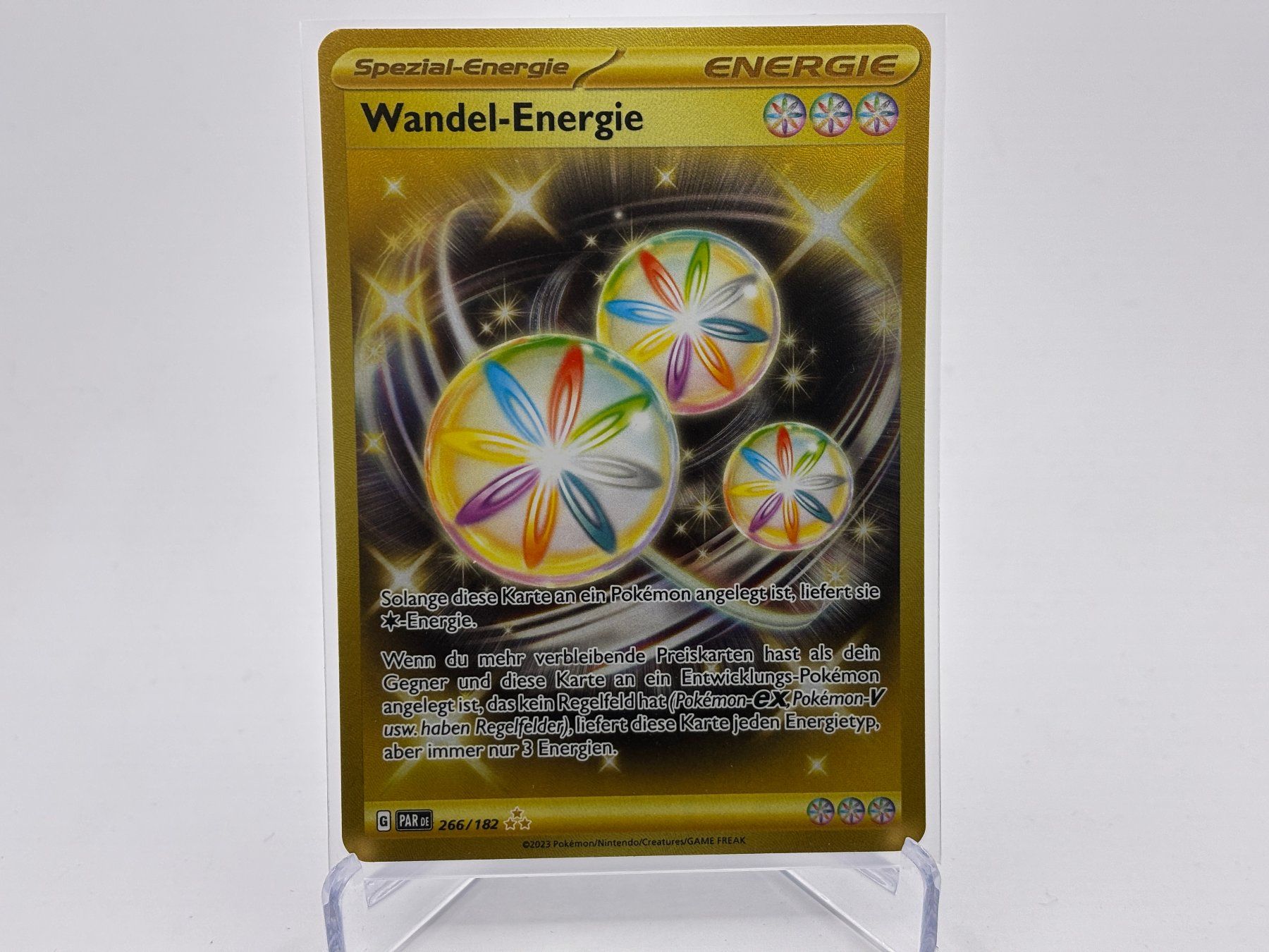 Pokémon Sammelbilder & Trading cards: Paradoxrift - Wandel-Energie  (PAR 266) - DE – Neu (gemäss Beschreibung) aus Allschwil von Bullach